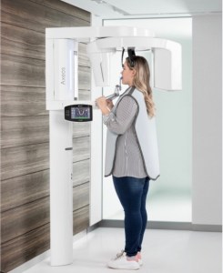 Our CBCT scanner in use.